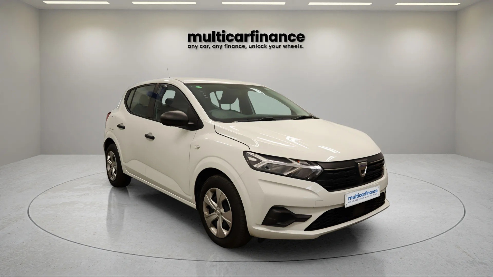 Dacia Sandero, a stylish and affordable hatchback with modern design, efficient performance, and advanced features, available at Multi Car Finance with flexible PCP and HP finance options.