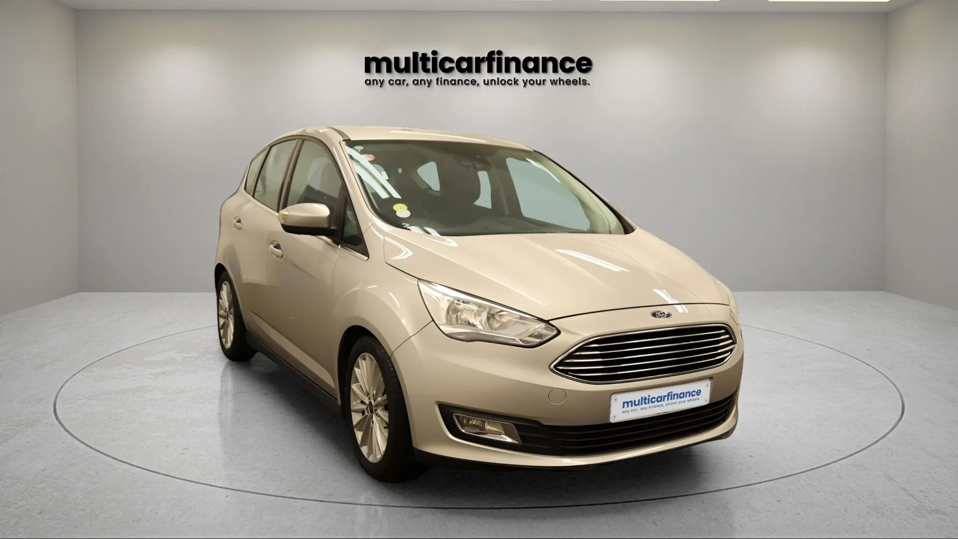 "Ford C-Max, a spacious and practical compact MPV with modern design, advanced features, and versatile performance, available at Multi Car Finance with flexible PCP and HP finance options.