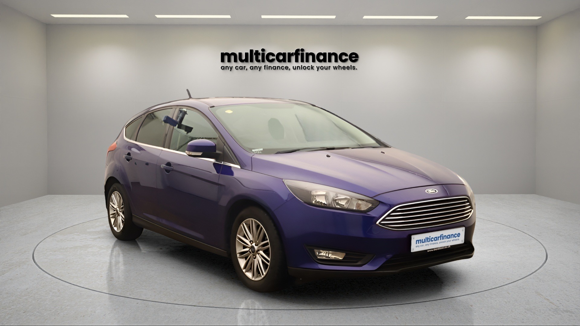 Ford Focus available on PCP and HP finance at Multi Car Finance, offering affordable monthly payments and flexible options for your next car.