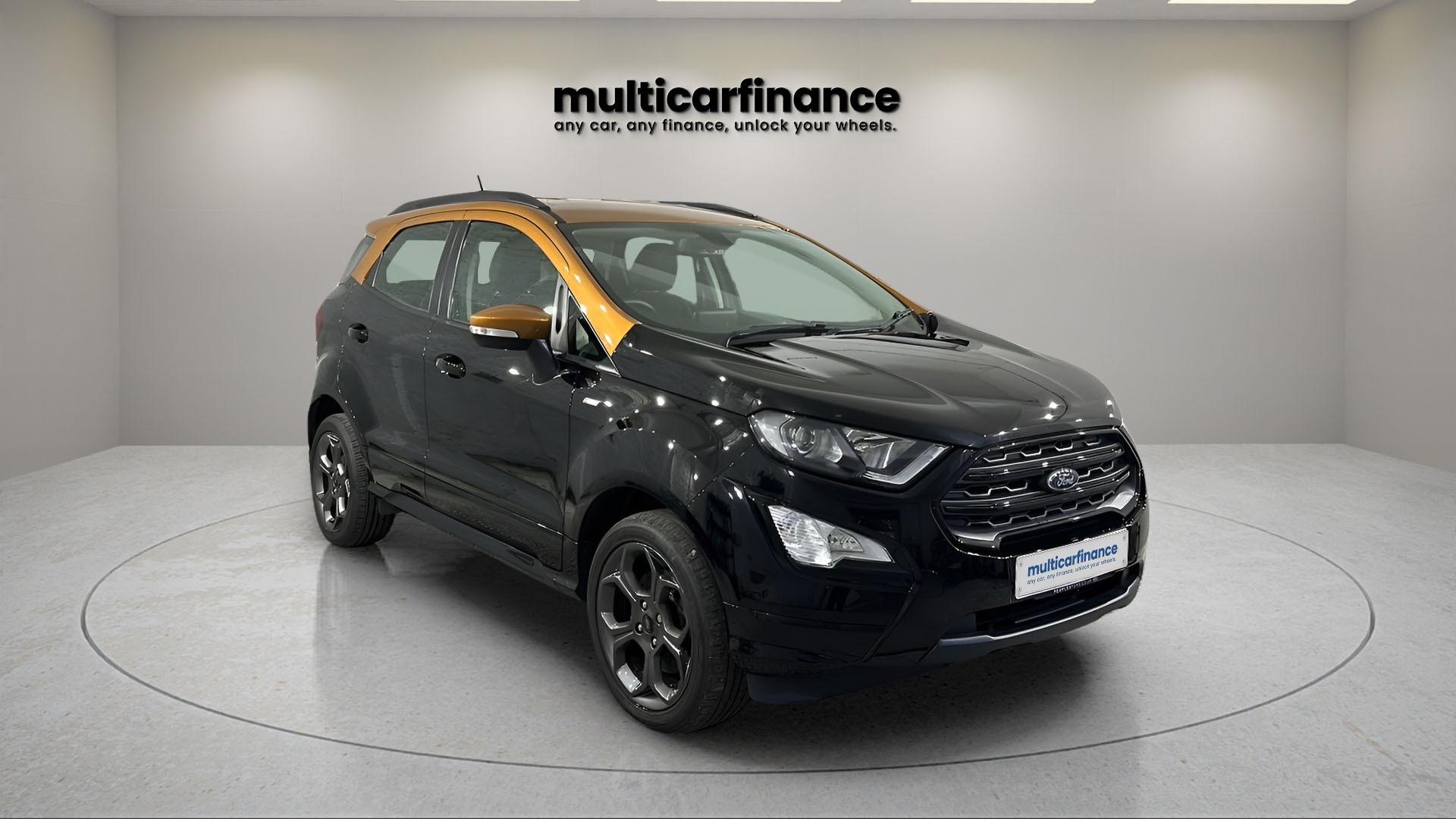 Ford EcoSport, a compact and stylish SUV with modern design, advanced features, and impressive performance, available at Multi Car Finance with flexible PCP and HP finance options.