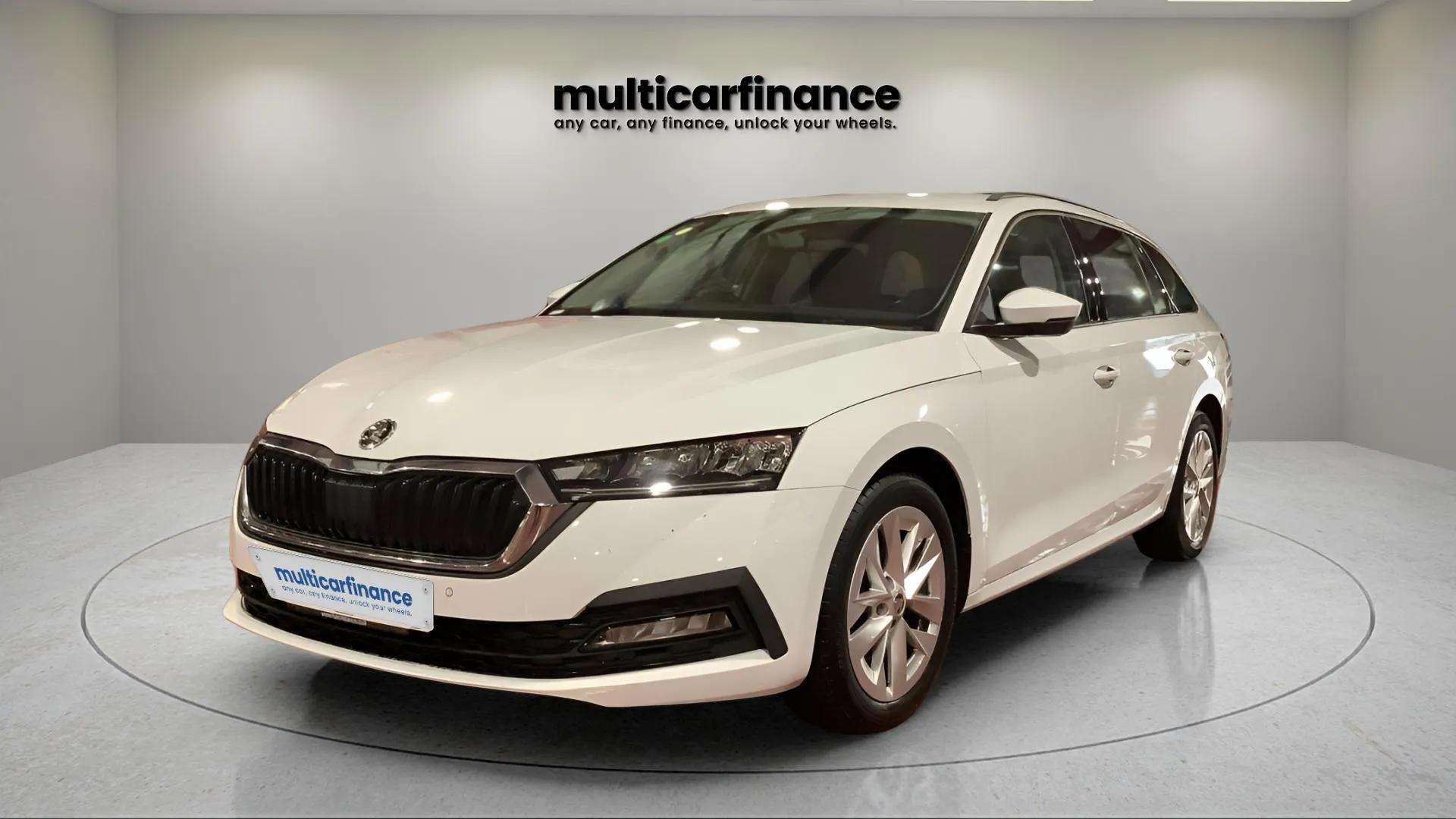Skoda Octavia available on PCP and HP finance at Multi Car Finance, offering a practical and stylish design with flexible finance options and affordable monthly payments.