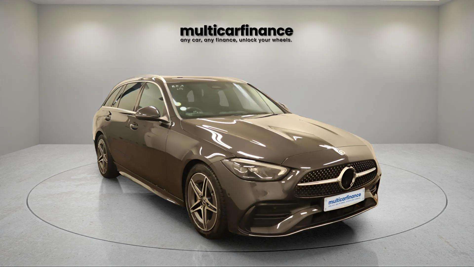 Mercedes-Benz C200 EQ-B available on PCP and HP finance at Multi Car Finance, offering a luxury hybrid sedan design with flexible finance options and affordable monthly payments.