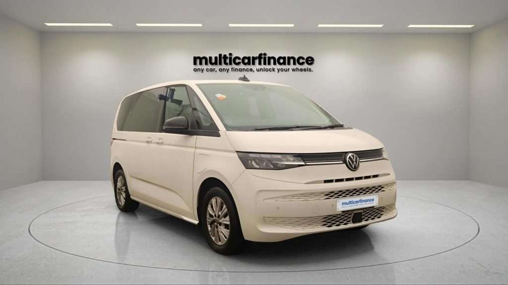 Volkswagen Multivan available on PCP and HP finance at Multi Car Finance, offering a spacious and versatile people carrier design with flexible finance options and affordable monthly payments.