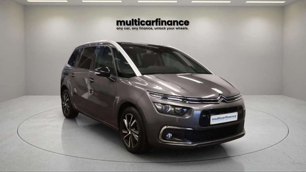 Citroën Grand Spacetourer, a spacious and versatile family MPV with modern design, advanced features, and exceptional comfort, available at Multi Car Finance with flexible PCP and HP finance options.