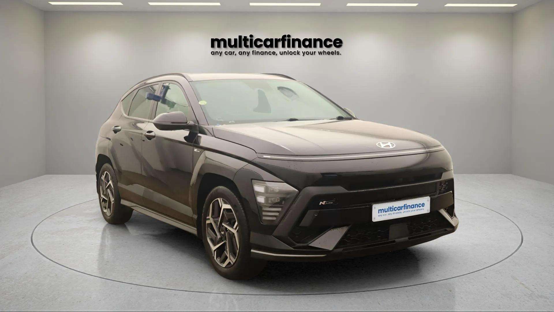 Hyundai Kona available on PCP and HP finance at Multi Car Finance, offering a compact SUV design and flexible finance options with affordable monthly payments.