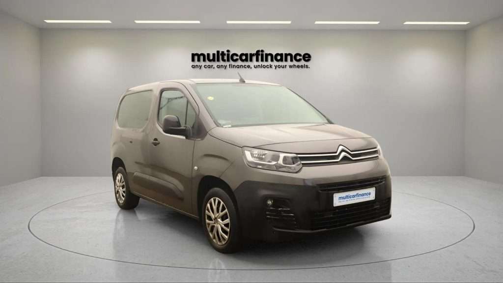 Citroën Berlingo M, a versatile and spacious compact van with modern design, advanced features, and practical performance, available at Multi Car Finance with flexible PCP and HP finance options.
