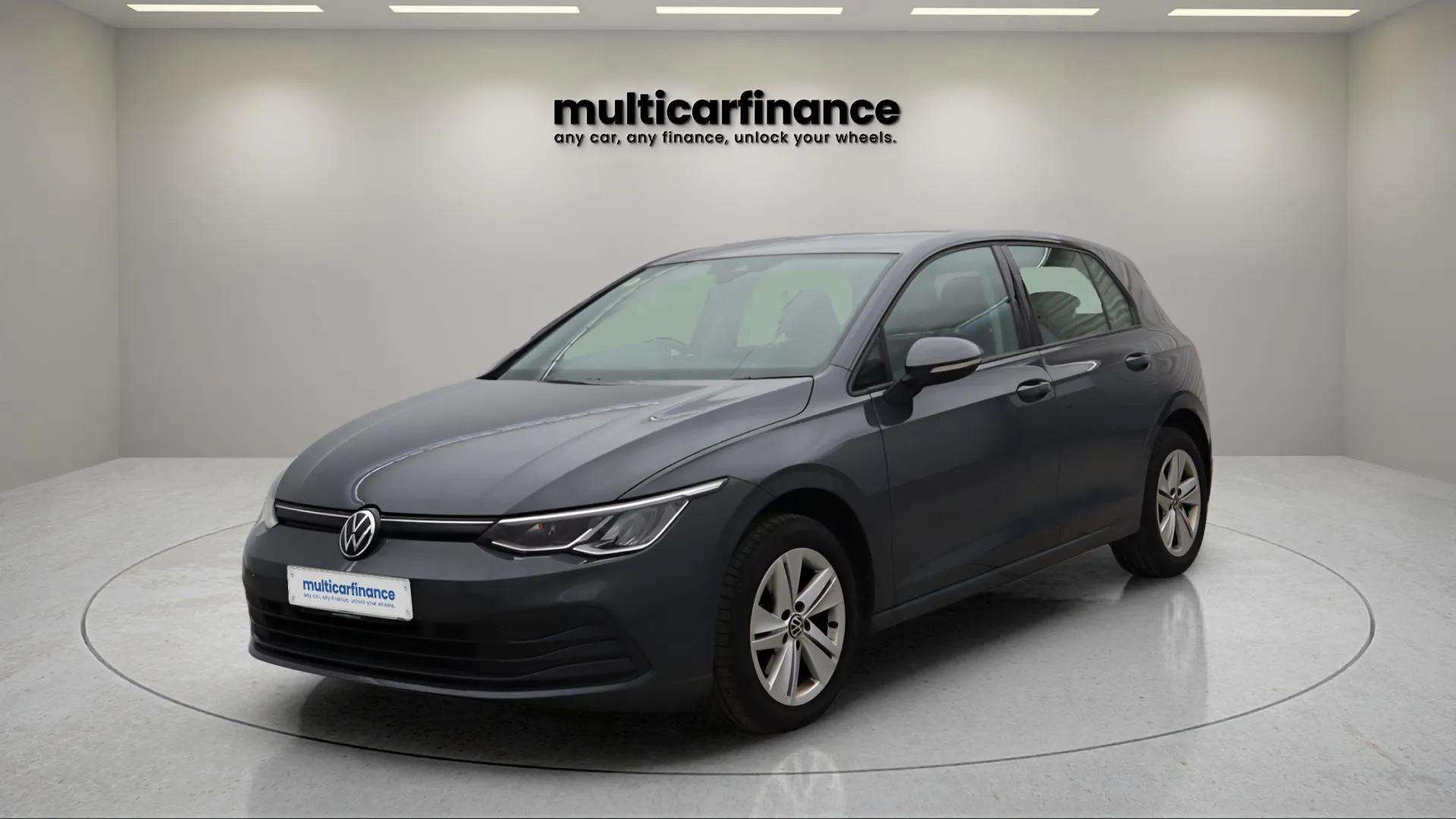 Volkswagen Golf available on PCP and HP finance at Multi Car Finance, offering a stylish and practical hatchback design with flexible finance options and affordable monthly payments.