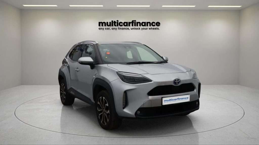 Toyota Yaris available on PCP and HP finance at Multi Car Finance, offering a compact and stylish design with flexible finance options and affordable monthly payments.