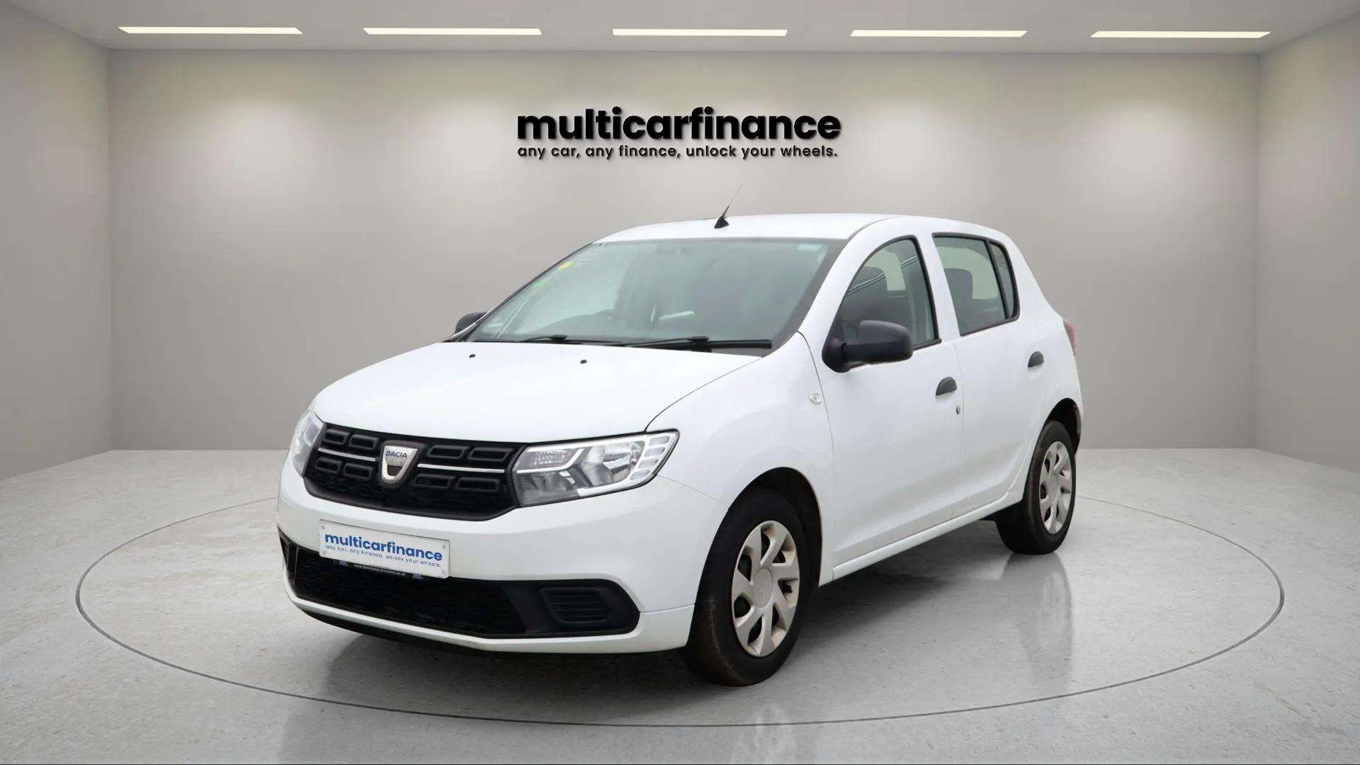 Dacia Sandero, a stylish and affordable hatchback with modern design, efficient performance, and advanced features, available at Multi Car Finance with flexible PCP and HP finance options.