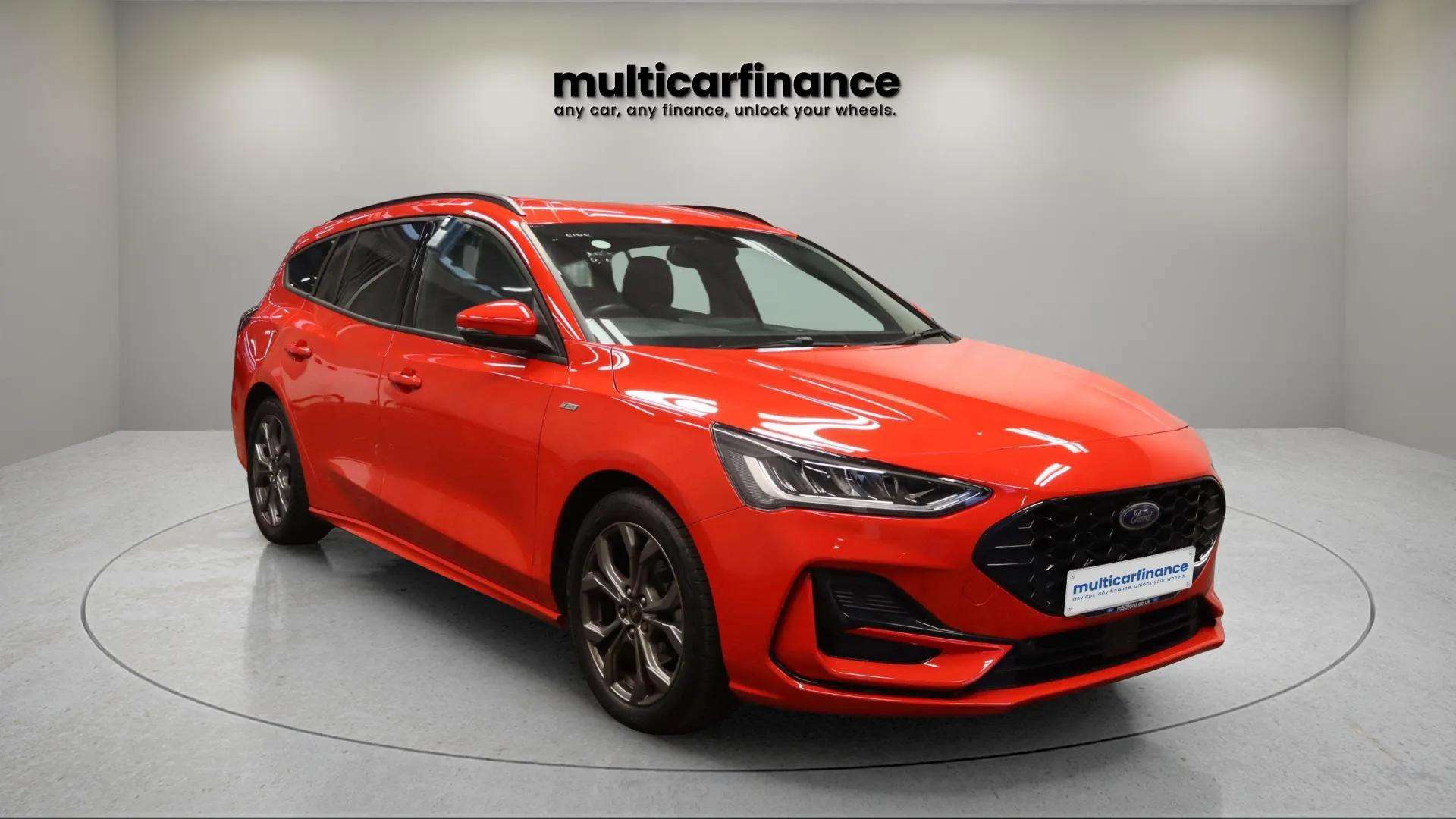 Ford Focus available on PCP and HP finance at Multi Car Finance, offering affordable monthly payments and flexible options for your next car.