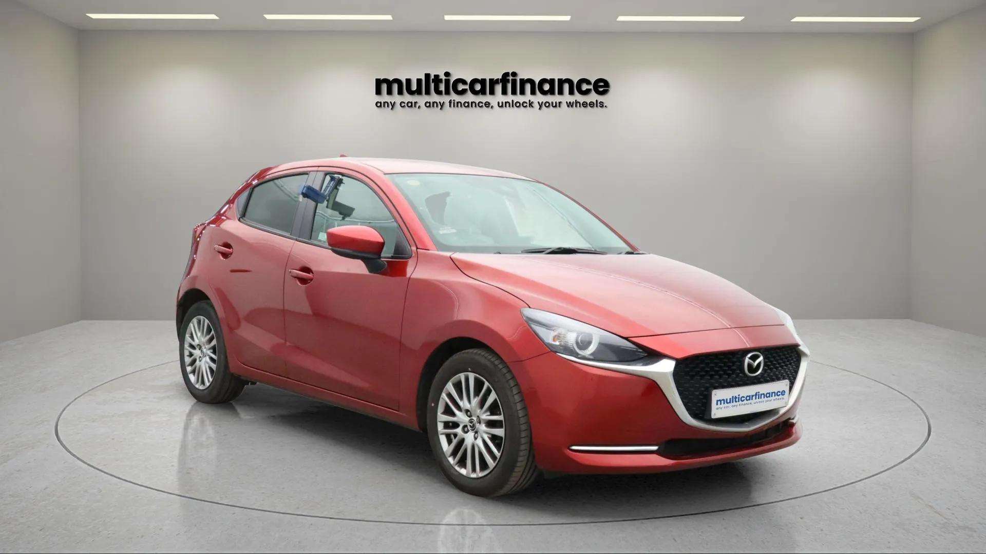 "Mazda 2 available on PCP and HP finance at Multi Car Finance, offering a compact and stylish design with flexible finance options and affordable monthly payments.